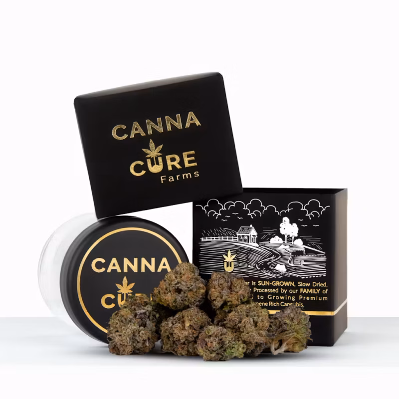 Canna Cure Farms LLC Blue Zushi - 3.5g Jar