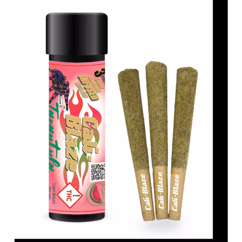Cali-Blaze Blue Dream x Watermelon | Infused Joints | 1g each | 3pk