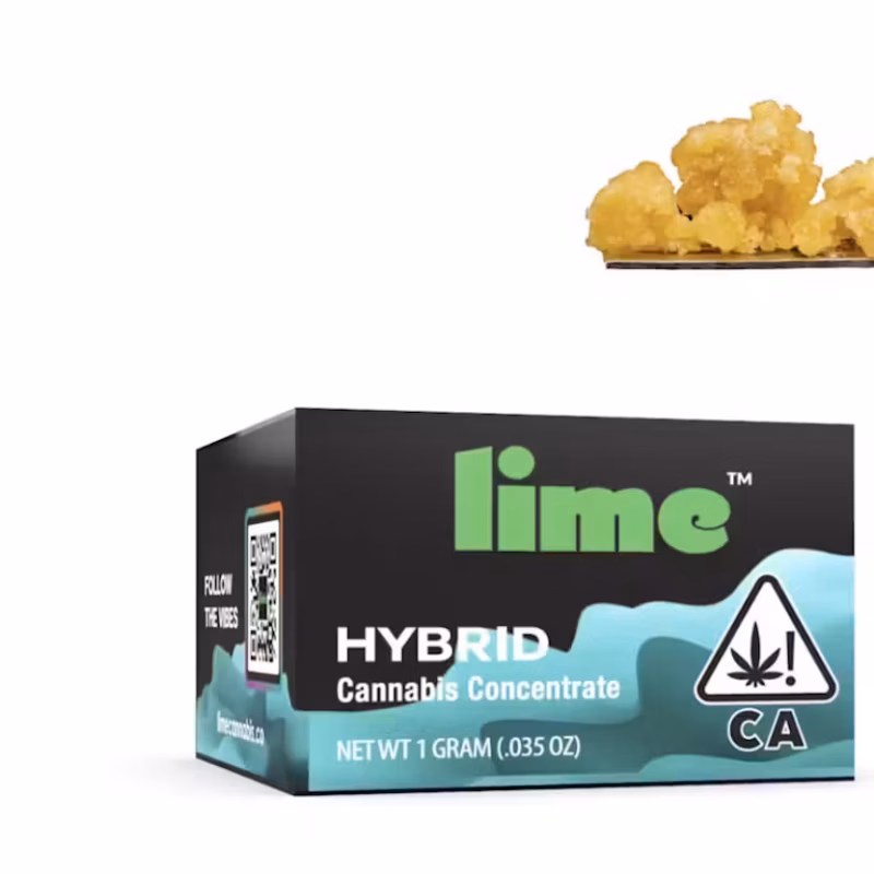 Lime Lemon Cherry Gelato | Live Resin | Budder | 1g