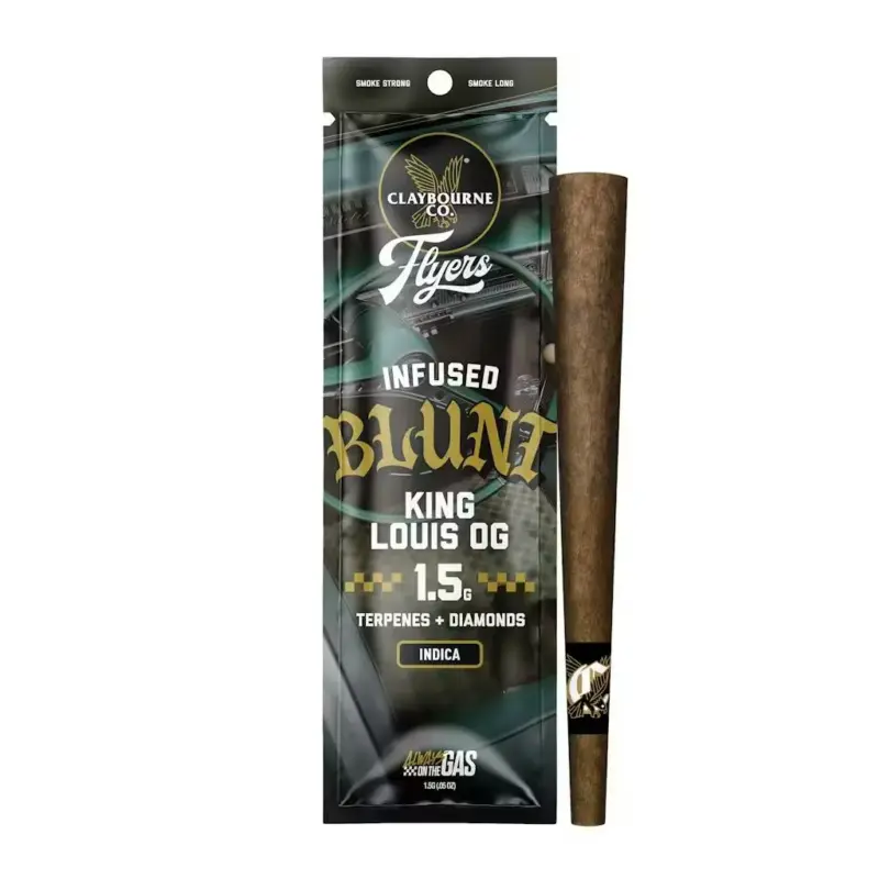 Claybourne Co. King Louis OG • Diamond Infused Blunt • 1.5g