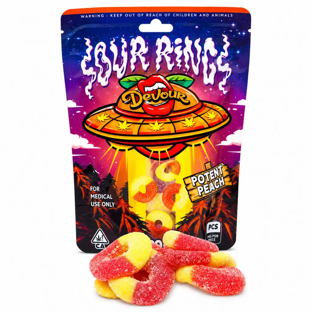 Devour – Sour Rings (500mg)
