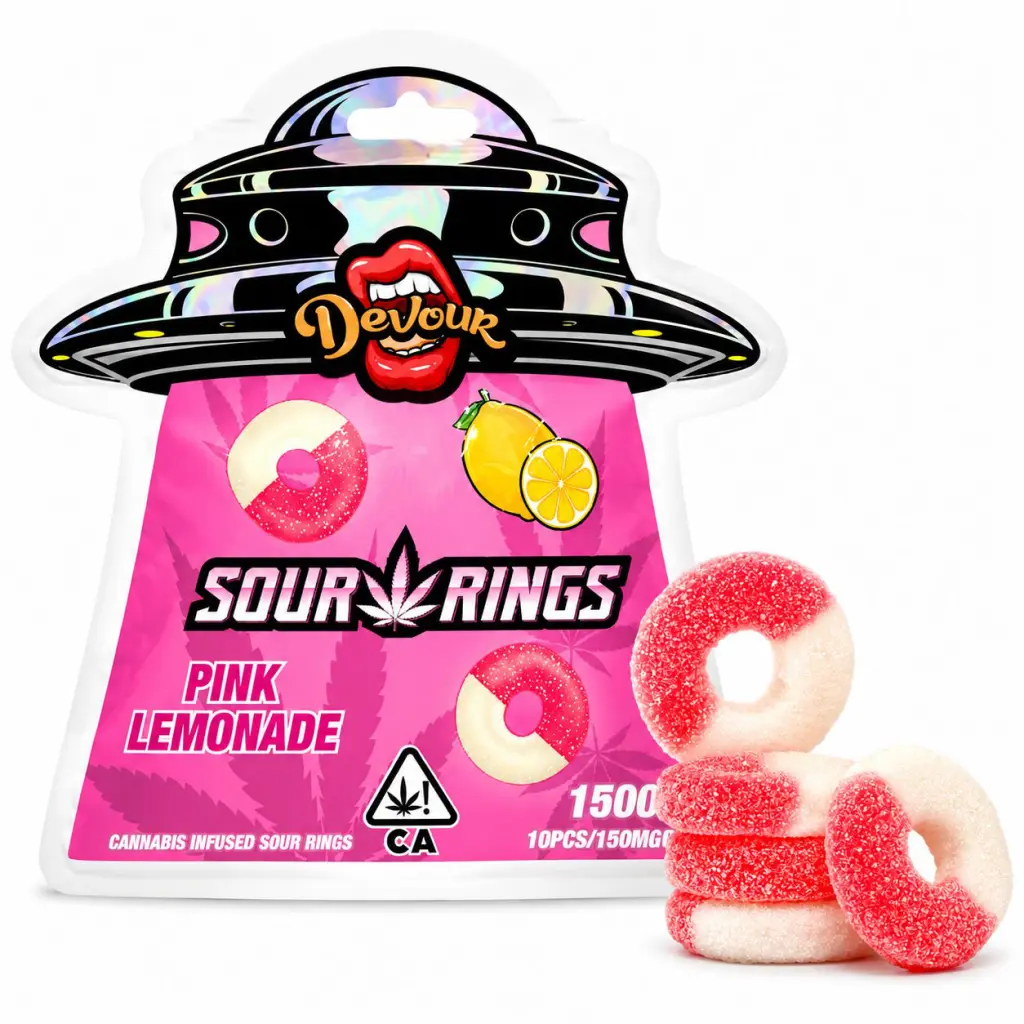 Devour – Sour Rings (1500mg)