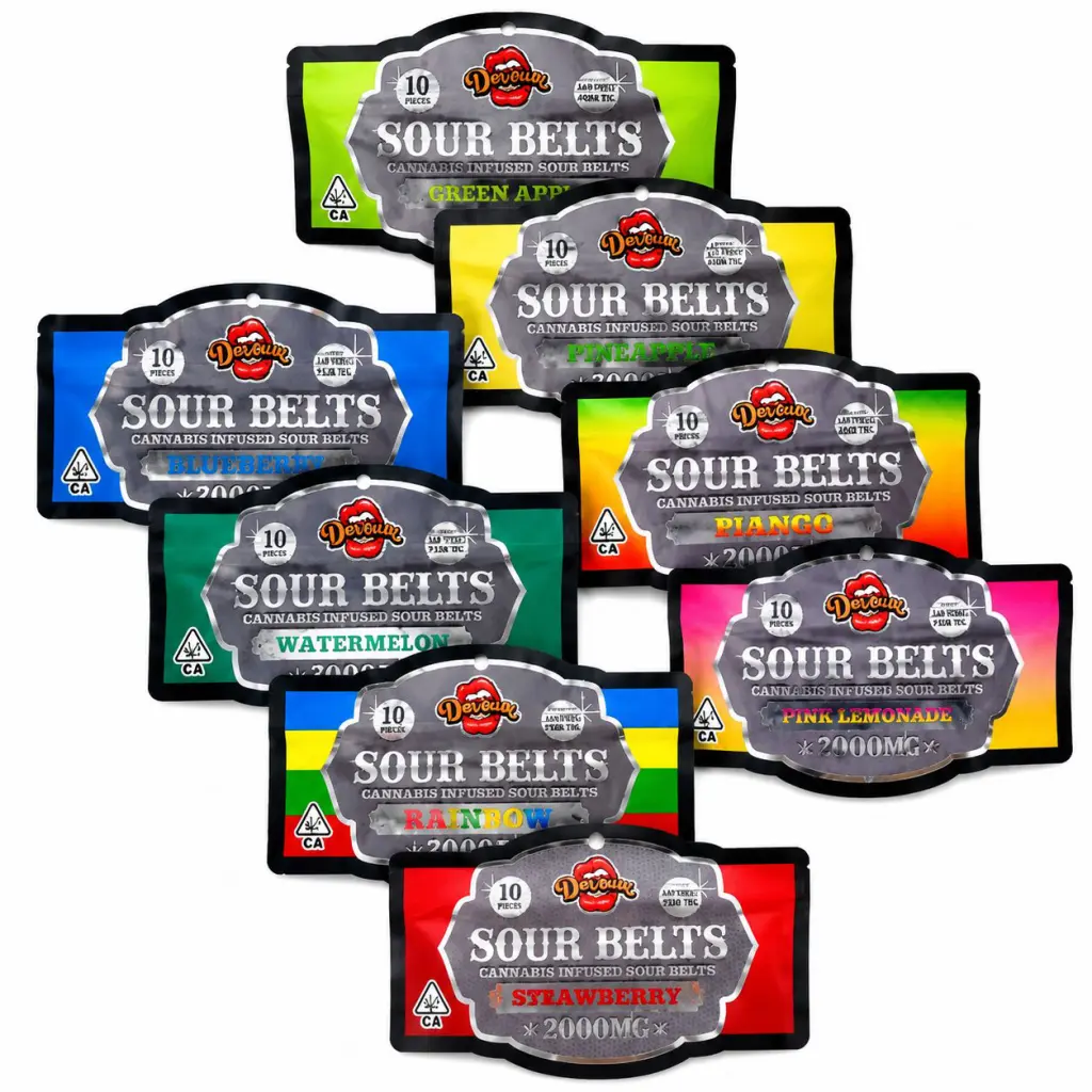 Devour Sour Belts (3000mg) - Image 2