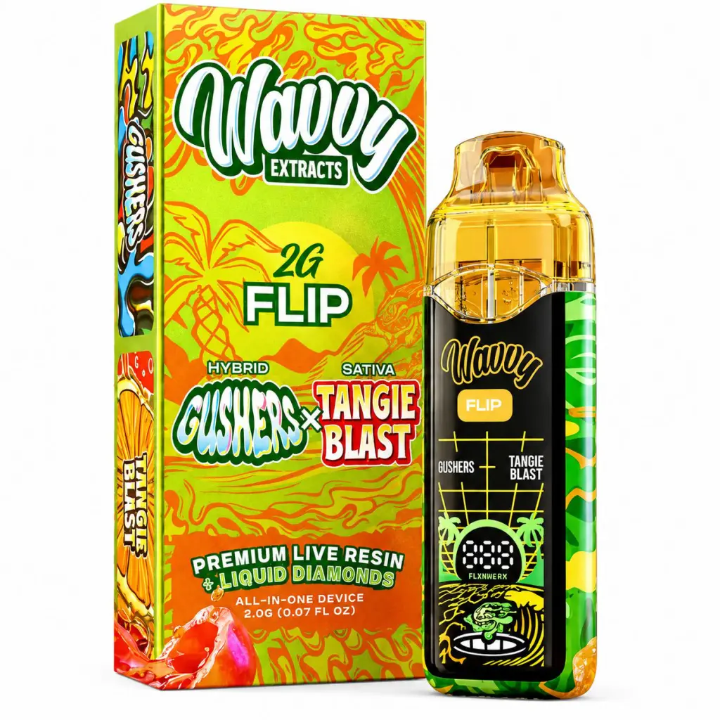 Wavvy Extracts Flip – Live Resin + Liquid Diamonds (2g)