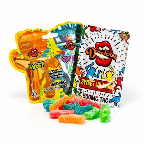 Devour Sour Kids – Sweet Villains (500mg) - Image 2