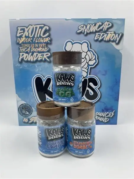 Kaws Rocks Snow Caps 1oz