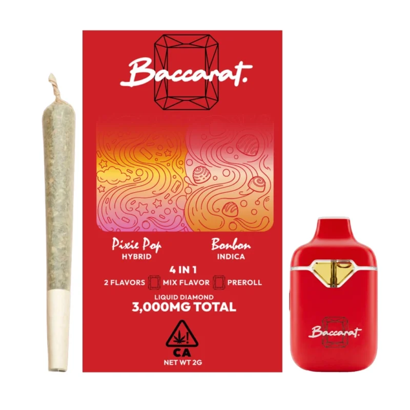 BACCARAT Liquid Diamond Dual (2g) + Preroll (1g)