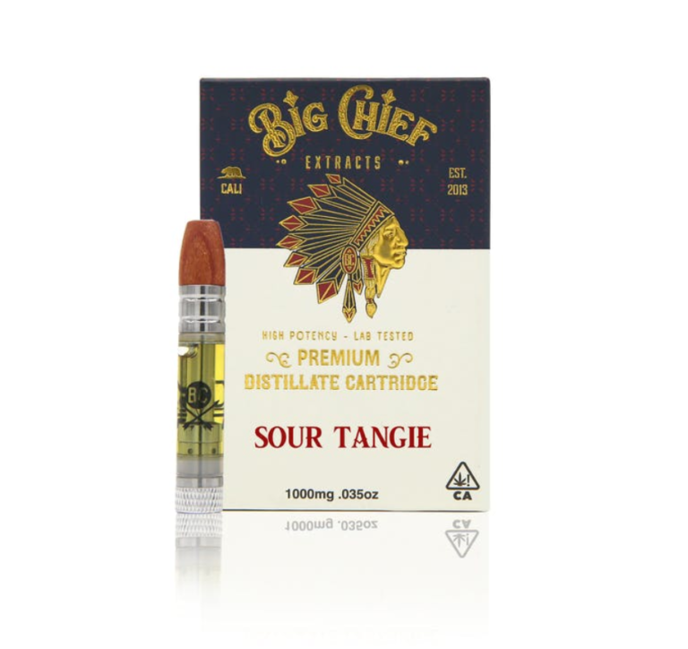 Big Chief THC Cartridge 1G – Sour Tangie