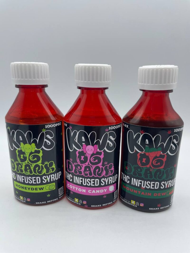 Kaws OG Drank THC Infused Syrup