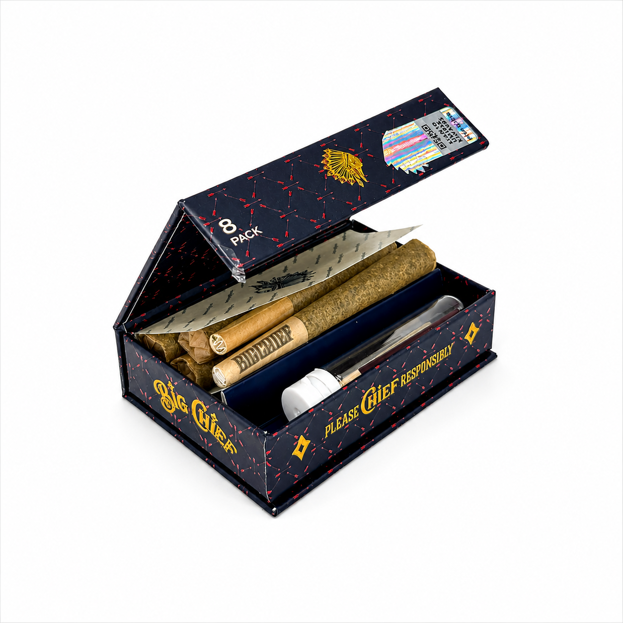 Big Chief 8-Pack Original Prerolls (5.6g) - Image 4