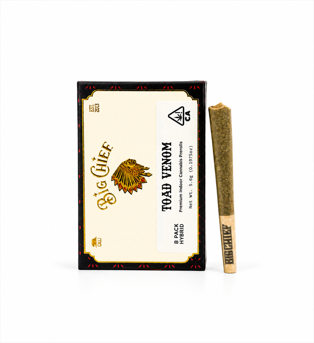 Big Chief 8-Pack Original Prerolls (5.6g)