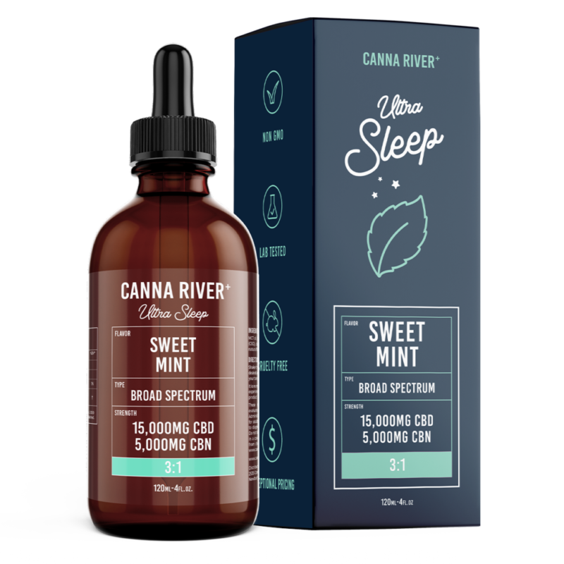 Canna River Ultra Sleep Tincture | 20,000mg