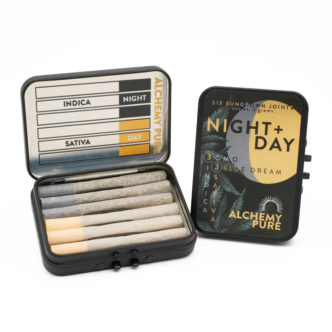 Alchemy Pure Day & Night 6 Pack Pre-Rolls 3G