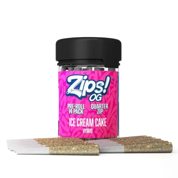 Zips Og Ice Cream Cake 14 pack Pre-rolls 7g