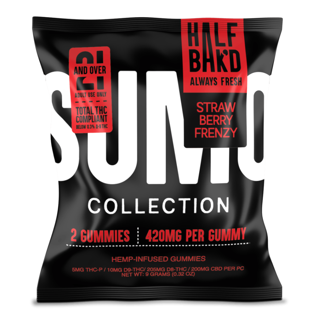 Half Bak’d Sumo Gummies 420mg | 2pk